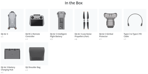 DJI Air 3 Fly More Combo with Smart Controller - Image 3