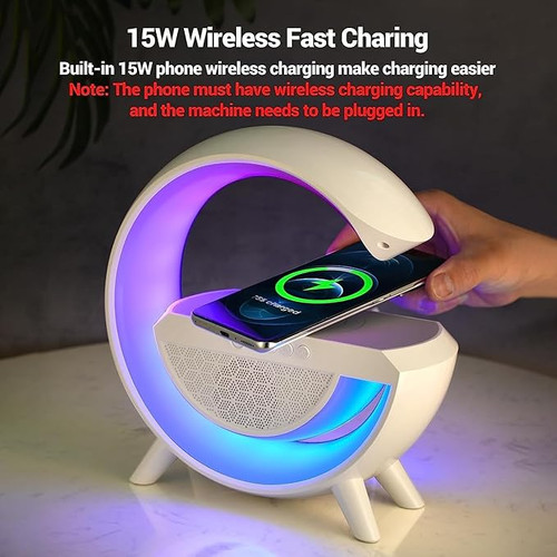 G Speaker RGB Lamp - Wireless 3 in 1 Multi-Function Bluetooth Speaker - Image 6
