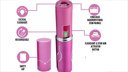 Lipstick Safety stick cum Flashlight Stun Gun - Image 5