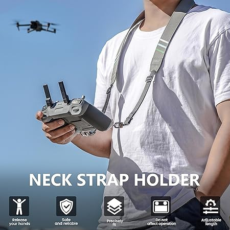 STARTRC Adjustable Soft Remote Strap for DJI RC/DJI RC Pro/ DJI RC 2 - Image 4