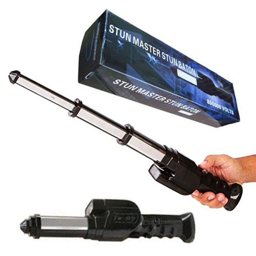 Stun Gun Baton 800000 Volts with LED Flashlight TW-09 - Image 2