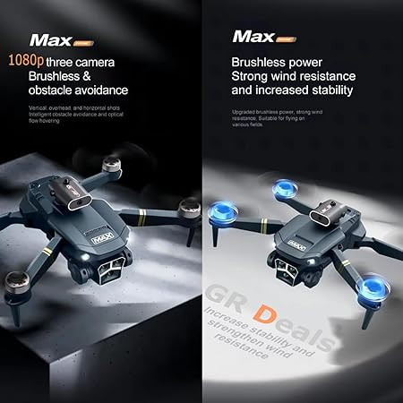 Y3 Ultra Drone Brushless Gimbal Camera With Remote Display Drone - Image 5