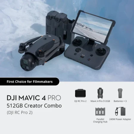 DJI Mavic 4 Pro 512GB Creator Combo With DJI RC Pro 2