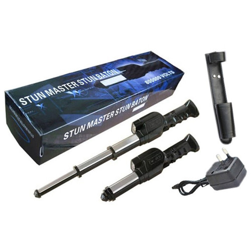 Stun Gun Baton 800000 Volts with LED Flashlight TW-09