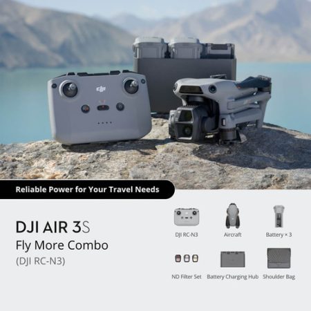DJI Air 3S Fly More Combo (3 Batteries + N3 Remote)