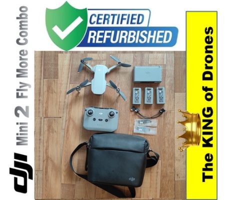 DJI Mini 2 Fly More Combo (Refurbished Unit)