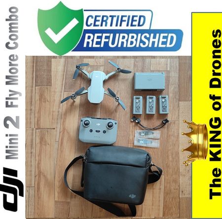 DJI Mini 2 Fly More Combo (Refurbished Unit)