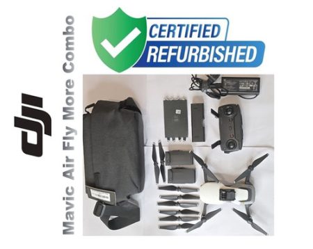 DJI Mavic Air fly more combo with 32 MP Camera (Refurbished Unit)