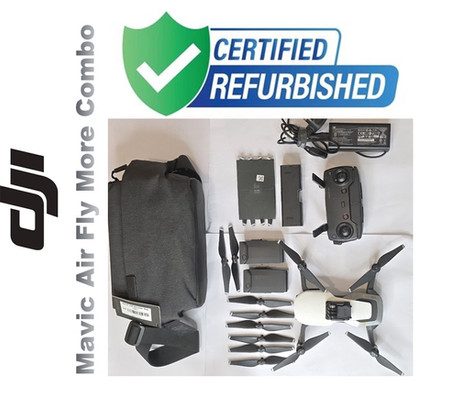DJI Mavic Air fly more combo with 32 MP Camera (Refurbished Unit)