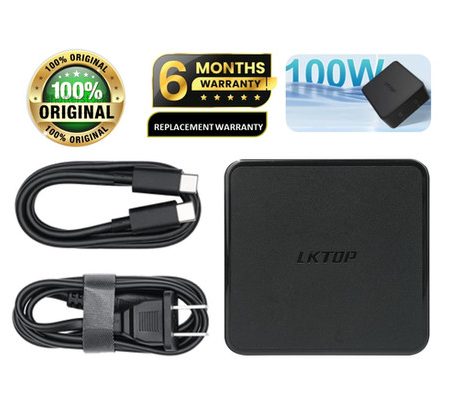 LKTOP 100W Battery Charger USB-C Power Adapter for DJI Air 3 / Air 3S