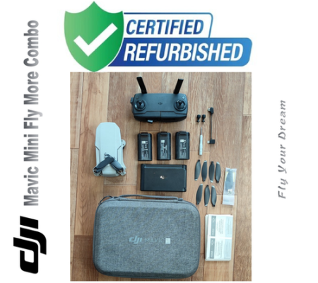DJI Mavic Mini Fly More Combo (Refurbished Unit)