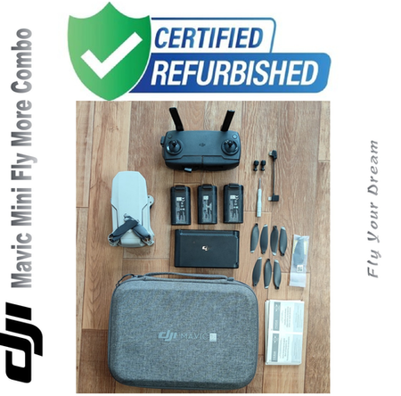 DJI Mavic Mini Fly More Combo (Refurbished Unit)