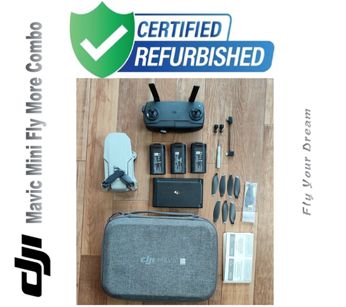 DJI Mavic Mini Fly More Combo (Refurbished Unit)