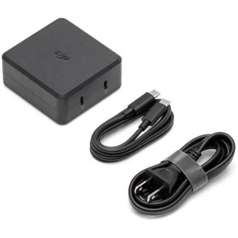 DJI 100W USB-C Power Adapter (1 Year Replacement Guarantee)